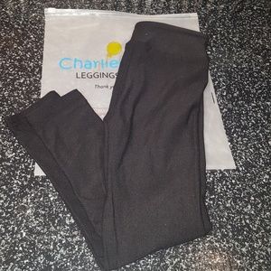 Charlie's Project Kids Leggings Black NWT Size S/M